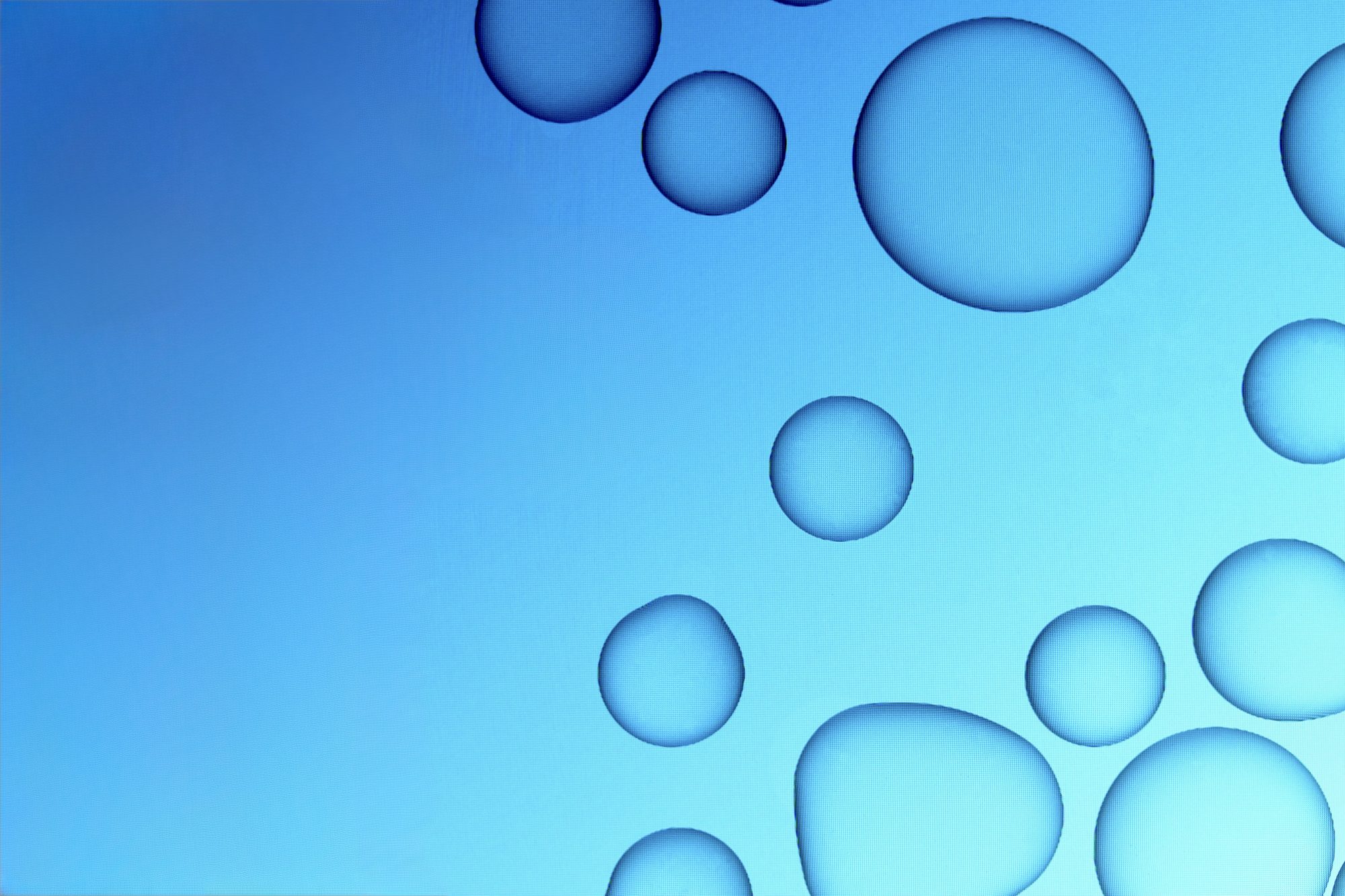 Bubbles — abstract liquids photography by William H Miles