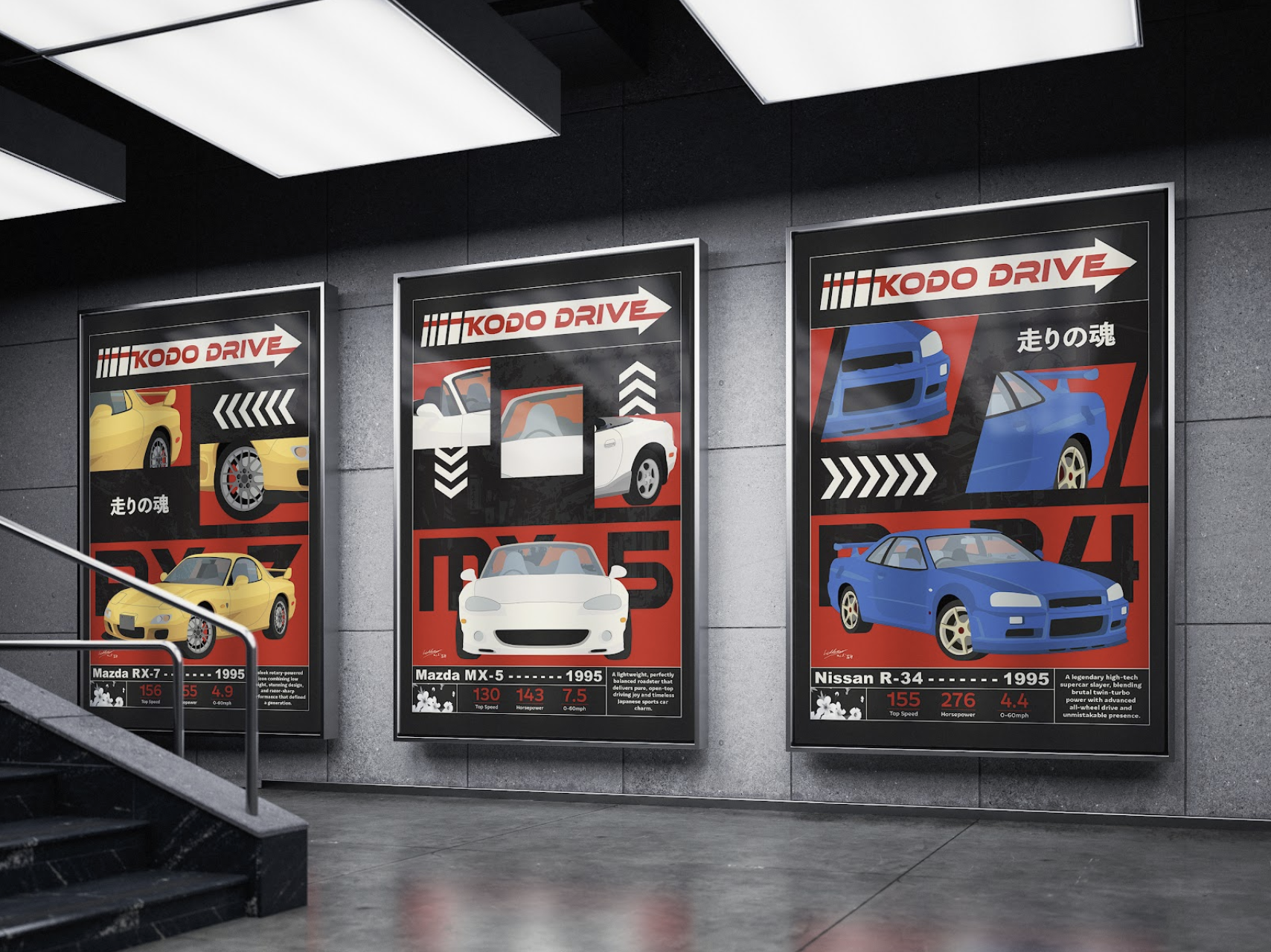 Kodo Drive — posters wall