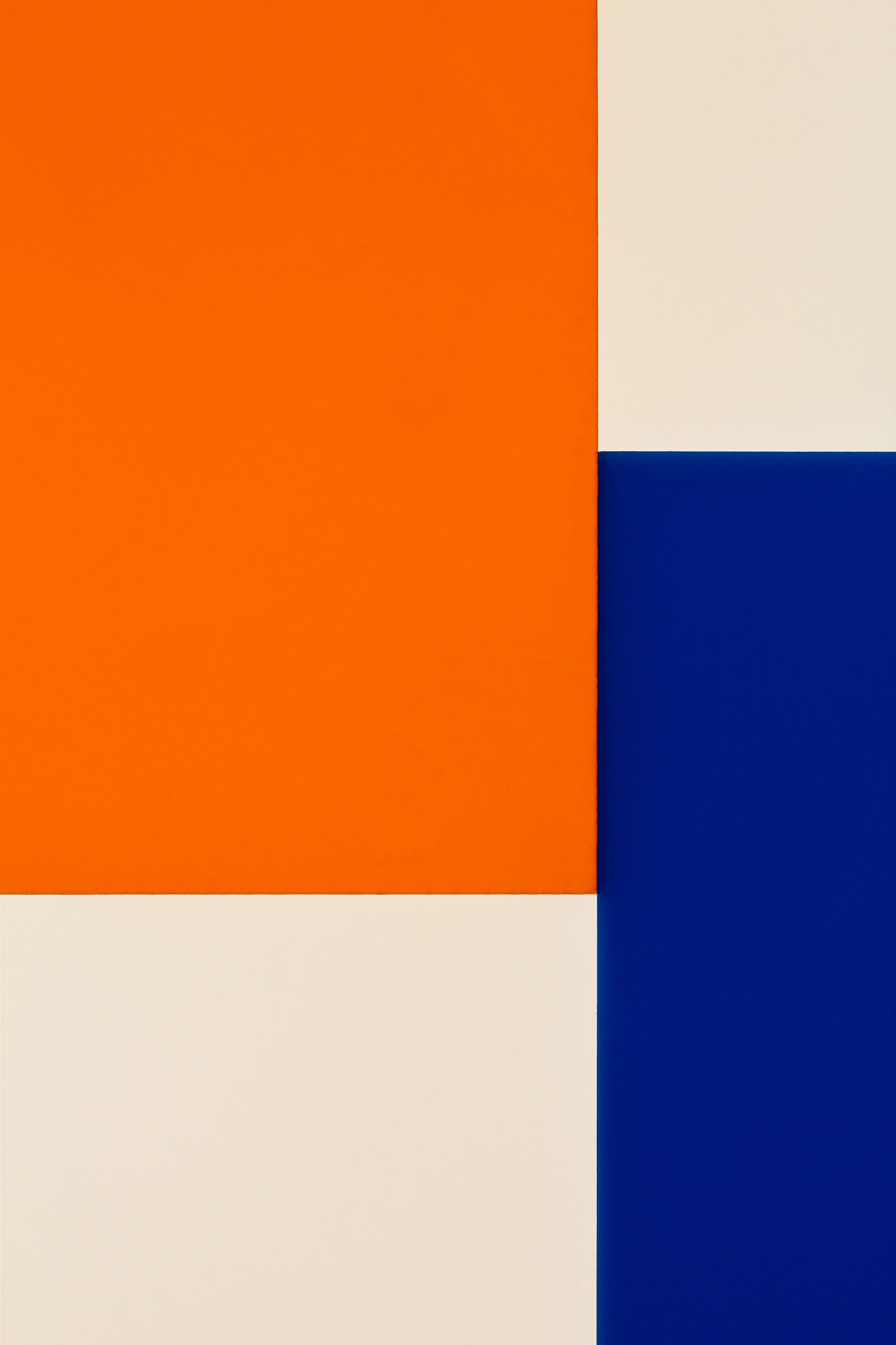 Glass Forms — orange and blue