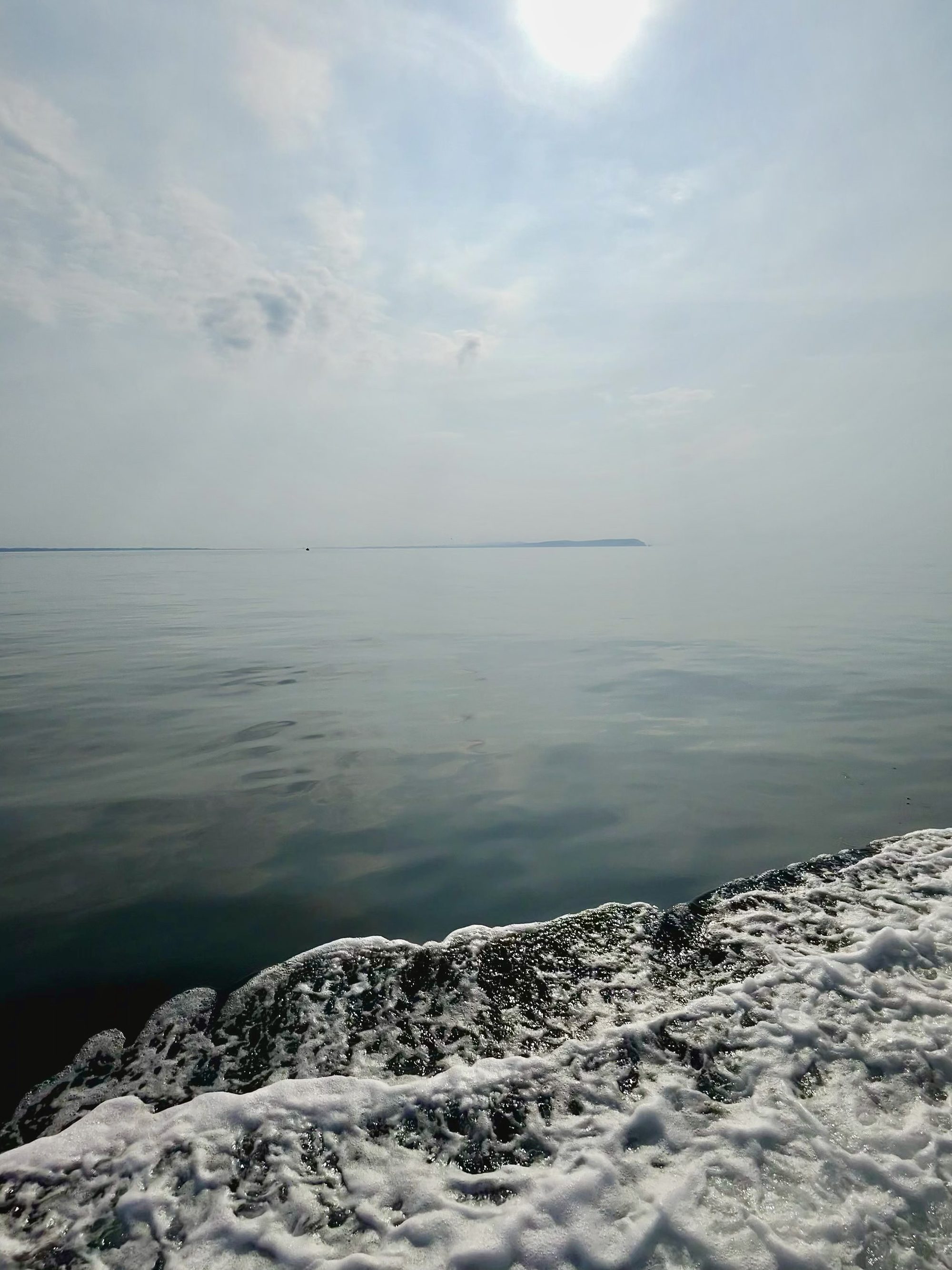 Beauty in Nature — sun on still water