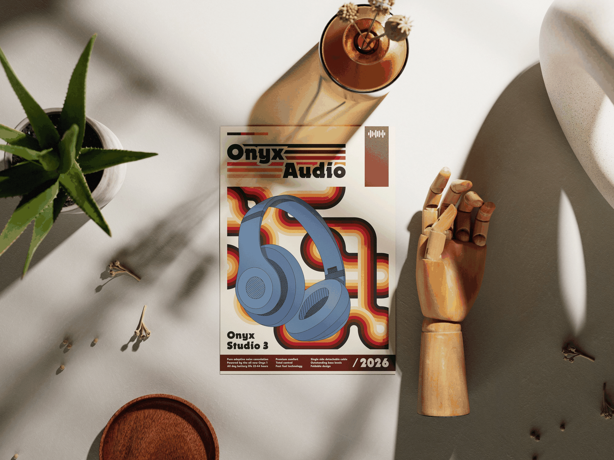 Onyx Audio — lifestyle poster placement